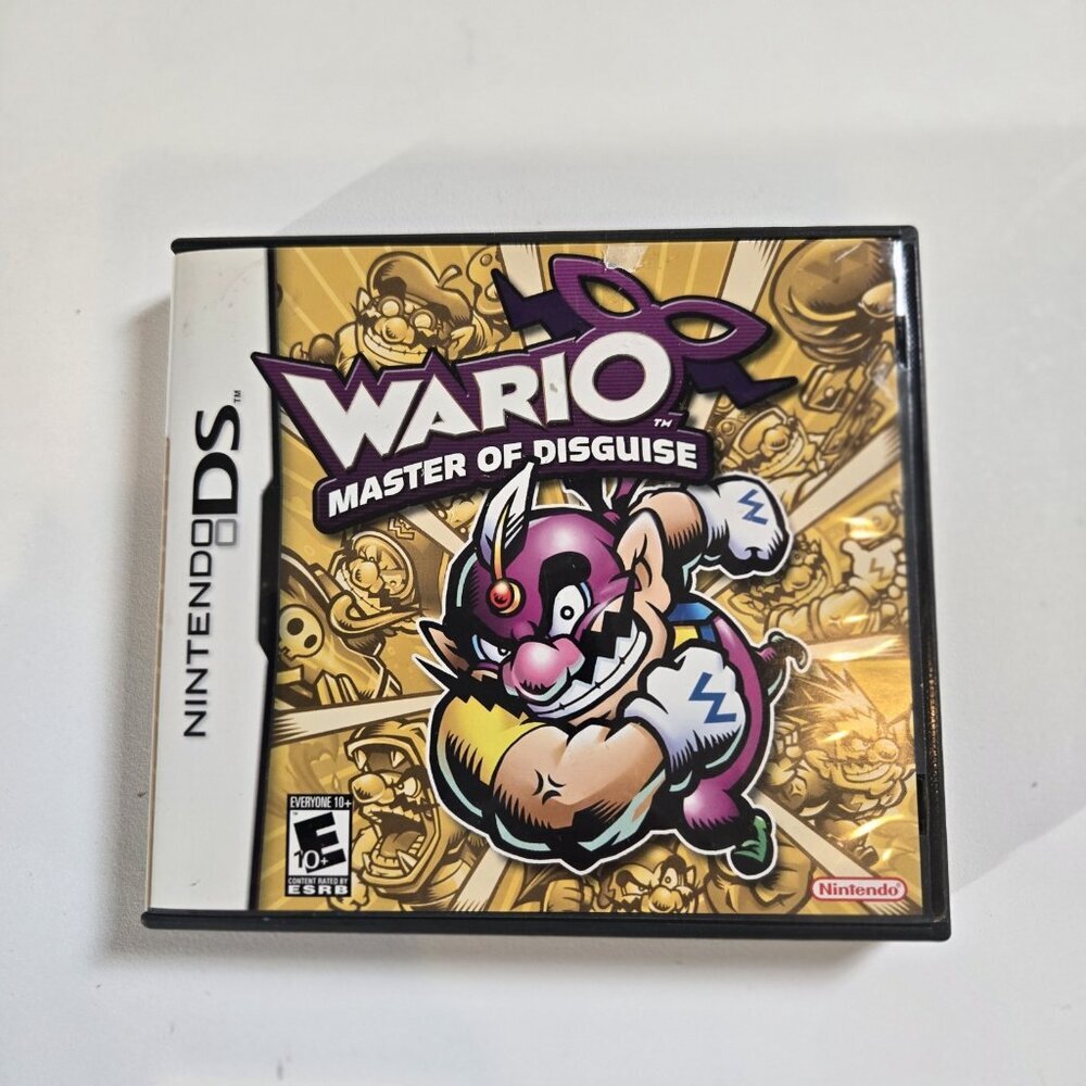 Wario: Master of Disguise Nintendo‎ DS Authentic Tested + Inserts No Manual